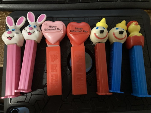 Lot random pez dispensers - lot,